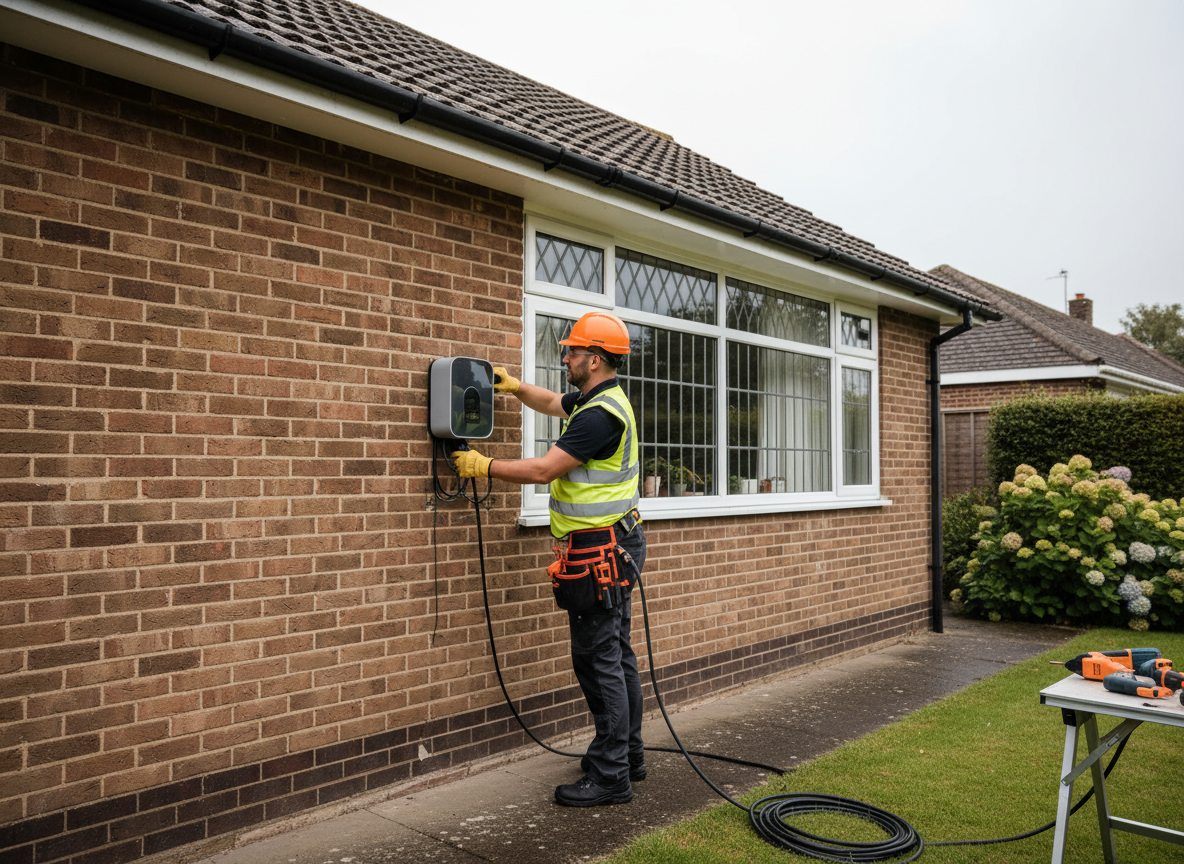 Professionele installatie van laadpaal
